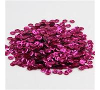sewing sequins, Round Cup s Loose 4mm 5mm 6mm Wide for Sewing Wedding Crafts, Women Garments Accessories 10g(Rose red,5mm 1200pcs)