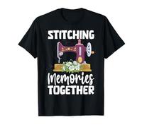 Sewing Stitching Memories Together Vintage Machine T-Shirt