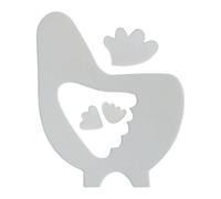 Sewing Templates - Clear Acrylic Material, 20x17cm Chicken Quilt Ruler, Versatile Precision Stencil Craft Tool, Durable Transparent plasticc Finish | Kit for Beginners & Family & DIY Projects