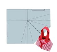 Sewing Templates, Tote Bag Pattern for Sewing | Multifunctional Tote Bag Making Template | Reusable Stencil for Cutting Bags, Practical Sewing Pattern Tools for Crafts