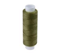 Sewing Thread 200m Strong Polyester for Hand and Machine Sewing - All Purpose Reel for Upholstery, Dressmaking and Repairs - 17 Colours, Protective Packaging (5875 - Khaki)