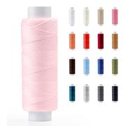 Sewing Thread 200m Strong Polyester, Pink - Pasmanta | All Purpose Reel for Hand & Machine Use, Upholstery, Dressmaking, Curtains & Repairs, 40/2 Weight, Made in Europe