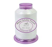 Sewing Thread, 455.0 m Water Soluble Sewing Thread - Soluble Thread for Textile Art Quilting Projects Embroidery Work Costume Making Hobbyists Enthusiasts