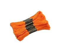 Sewing Thread 8 Gradient Color /5 Pure Stitch Cotton Embroidery Thread Cross Thread The Unique Style Floss Sewing Skeins Craft(14-50PCS)