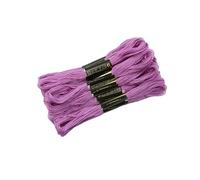 Sewing Thread 8 Gradient Color /5 Pure Stitch Cotton Embroidery Thread Cross Thread The Unique Style Floss Sewing Skeins Craft(32-20PCS)