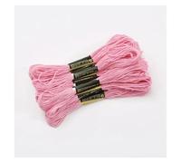 Sewing Thread 8 Gradient Color /5 Pure Stitch Cotton Embroidery Thread Cross Thread The Unique Style Floss Sewing Skeins Craft(16-50PCS)