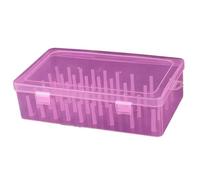 Sewing Thread Storage Box 42 Pieces Spools Bobbin Carrying Case Container Holder Craft Spool Organizing for Adults(Pink)