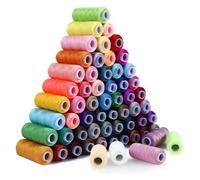Sewing Threads for Sewing, Sewing Thread Pack of 60 Multicolor Polyester 250 Yard