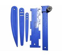 Sewing Tools, Threader Tools, Corner Shaper, Seam Gauges, Individual or as a Set. (S7896) Free UK Postage (Blue, Full Set)