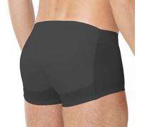 Sewing Tree Mens Bum Pads Boxer Shorts Padded Pants Butt Lifting Shapewear - Prolonged Sitting Buttock Pain Relief, No VPL | Breathable Mesh for Everyday Wear Black XL