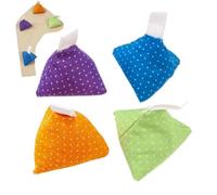 Sewing Weights for Cutting Patterns | Set of 4 Triangular Soft Paperweights with Handle, Fabric Cutting Weight - for Quilting, Dressmaking, Clothing, Embroidery, Writing and Drawing