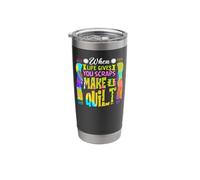Sewing When Life Gives You Scraps Make A Quilt Stainless Steel Insulated Tumbler