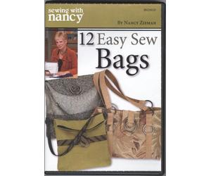 Sewing with Nancy Zieman 12 Easy Sew Bags DVD