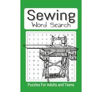 Sewing word search puzzle book: All things sewing and quilting related word search, easy to read 6"x9", 50+ puzzles, 110 pages