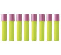Sewline 8 x Yellow Fabric Glue Pen Refills Bundle | Sewline Fabric Pen Glue Refills | Fabric Glue Stick | Fabric Glue for Clothes