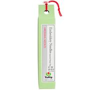 Sewline Tulip Embroidery Needles, Assorted Thin, 8/Pack, Silver, (73365)