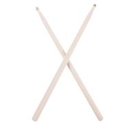 SEWOART 1 Pair Professional 5a Wooden Drumsticks with Crackle Pattern, 16 Inch Lightweight Drum Sticks Featuring Oval Wood Tip and Thickened Tapered Design for Jazz and Acoustic Drums