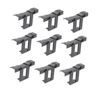 SEWOART 10Pcs Abs Solar Panel Water Drained Clamps Self Fastening Panel Drain Clip Clamp for Removing Stagnant Water and Preventing Mud Photovoltaic Modules