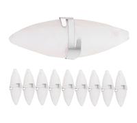 SEWOART 10pcs Cuttlebone Bird Chewing Toys for Parrots and Birds Calcium Supplement Playthings for Healthy Beak and Teeth Safe Material Each