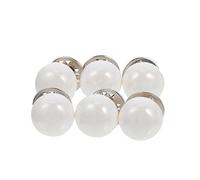 SEWOART 10Pcs Hidden Collar Corsages Invisible Snap Buttons for Clothes Safety Skirt Decorations Small Fashion Accessories for Shirts Shawls Dresses and Bags