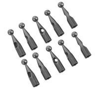 SEWOART 10pcs Metal Umbrella Tip Caps for Folding and Golf Umbrellas with Improved Safety and Stylish Enhancement for Walking Outdoors