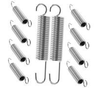 SEWOART 10pcs Stainless Steel Pruner Springs Replacement for High Branch Shears, Garden Spring Accessories for Effortless Trimming