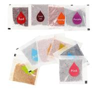 SEWOART 10Pcs Tie-Dye Pigments Tie Dye Powder DIY Tie Dye Kits for Children Adults Assorted Color Color Powder Bright Mixing Family Entertainment