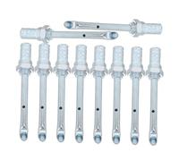 SEWOART 10pcs Truck Brake Tire Washer Nozzles High-Pressure Cooling Spray Tips for Long-Distance Transport Vehicles Tyre Nozzle for Rapid Hub Temperature Reduction and Blowout Prevention
