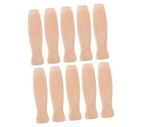 SEWOART 10pcs Wooden Handle Replacement for Spatulas and Gardening Tools Heat Resistant Natural Wood Grain Cooking and Baking Utensil Handles with Smooth Polished Finish Multifunctional