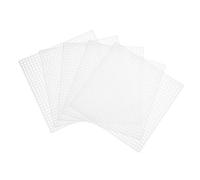 SEWOART 12 Pcs Sheets Three-Dimensional Embroidery Quilting Sheet mesh Crochet Plastic mesh Plastic Canvas Patterns Plastic Canvas Plastic Piece Round Manual Canvas