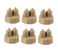 SEWOART 12pcs Bottle Caps for Aquarium Reactor Quick Screw Design Material Easy to Use and Store for Planted Aquariums