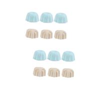 SEWOART 12pcs Calcium Mineral Stone Chew Toys for Hamster Rabbit Chinchilla and Small Animals Grinding Treats Random Colors and Shapes