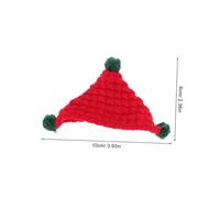 SEWOART 12pcs Mini Hand Knitted Beanie Hats for Dolls Pets and Figurines Handmade Crochet Wool Yarn DIY Craft Accessories Red Orange Gray Cute Small Knitted Caps for Party Decorations and