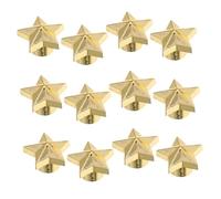 SEWOART 12pcs Valve Stem Caps Car Wheel Valve Covers Tire Air Funny Abs Golden