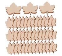 SEWOART 150pcs Unfinished Wooden Maple Leaf Cutouts for DIY Crafts Paintable Wood Ornaments for Autumn Harvest Decorations Thanksgiving Fall Leaves Decor for Creative Home Art Projects