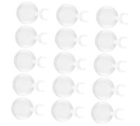 SEWOART 15pcs Mini Folding Magnifier for Jewelry Diamond Arts Painting Magnifier Portable Pen Holder High-Definition Lens Sturdy Plastic