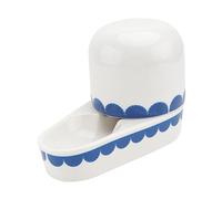 SEWOART 1pc Ceramic Drinking Fountain Guinea Pig Hamster Hutch Pet Bowl Kit Bunny Water Bottle Heated Pet Water Dispenser Pellets Pet Water Fountain Treats Dog Ceramics Blue