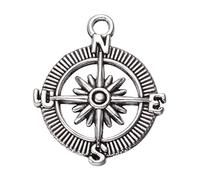 SEWOART 1set Graduation Themed Compass Pendants DIY Jewelry Charms for Bracelets Necklaces Crafts Graduation Accessories 50pcs