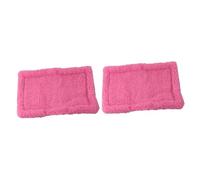SEWOART 2 Pcs Pink Guinea Pig Bed Small Pet Bedding 30x20cm Hamster Warm Cushion Sleep Mat Pet Supplies