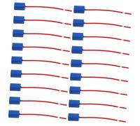 SEWOART 20pcs Ceramic Headlight Socket Wiring Harness Connector Pigtail for Car Truck Boat High Heat Resistant Auto Lamp Holder with Electrical Insulation Easy Install Replacement for Fog