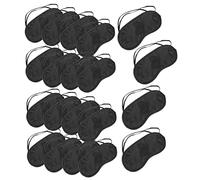 SEWOART 20Pcs Disposable Eye Masks Comfortable Blindfolds with Elastic Bands for Travel Sleeping and Napping Soft Eye Covers for Home Go Use