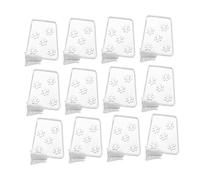 SEWOART 20pcs Fridge Door Divider Storage Clip Divider for Refrigerator Side Door Organization Plastic Fridge Partition Board for Food Classification