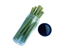 SEWOART 20pcs in 1 Jar Small Pet Toys Interactive Grass Grinding Sticks for Rabbits Guinea Pigs Hamsters