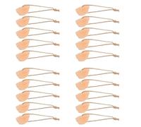 SEWOART 20pcs Natural Mineral Salt Blocks with Hanging Rope for Small Pets and Livestock Crystal Lick for Alpacas Deer Rabbits Hamsters Essential Nutrient Supply for Healthy Teeth and