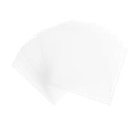 SEWOART 20pcs Plastic Eye Mesh Sheets for Cosplay Mask Transparency Plastic Mesh for Handmade Costumes Role Play and Stage Performance Supplies