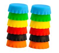 SEWOART 24pcs Colorful Silicone Reptile Feeding Bowls Set Shallow Wide- and Food Dishes for Lizards Turtles Bearded Dragons Heat-resistant Pet Feeding Cups for Terrarium Use