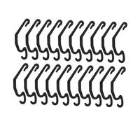 SEWOART 24pcs Plastic Cage Lock Snap Clips Pet Playpen Accessories Rabbit Hamster Cage Edge Fasteners for Small Pet Travel and Home