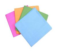 SEWOART 25x25cm Colorful Printed Paper Napkins Solid Tissue for Birthday Parties Creative Tableware 80-Piece Set for Cocktail and Luncheon Events