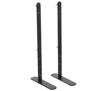SEWOART 2pcs Adjustable Height Tabletop Pegboard Display Stand Brackets Made of Sturdy Carbon Steel with Easy Installation for Office and Workspace Desk Organisers