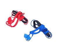 SEWOART 2pcs Adjustable Parrot Bird Harness Leash Lightweight Flying Training Leash for Outdoor Use for PET Birds in Bright Colors